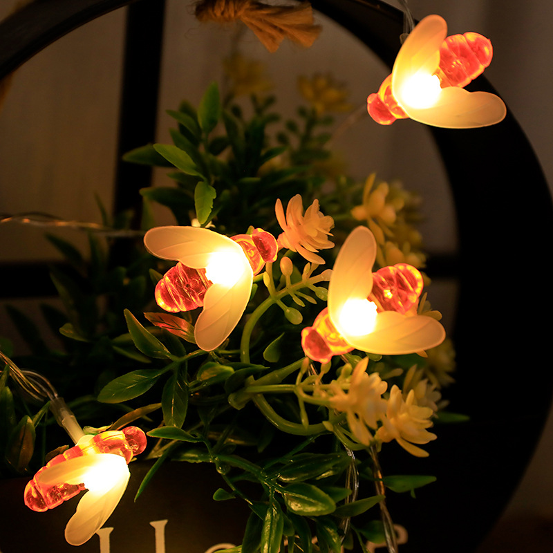 LEDS Bees String Lights Vintag - Led Fairy String Lights ulasan dan harga