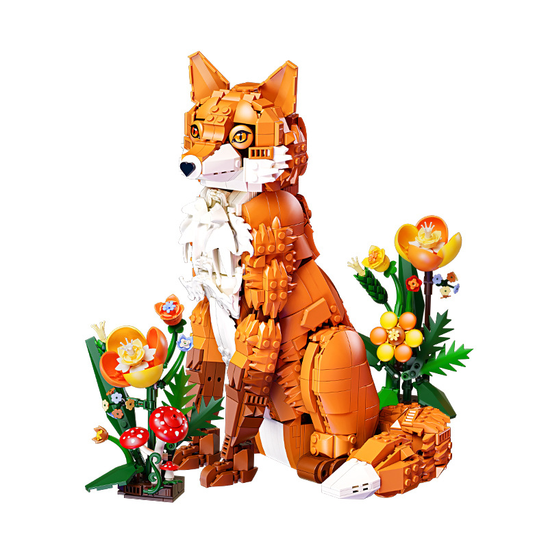 1558PCS MOC Jungle Fox Model B - Lego Set Creator ulasan dan harga
