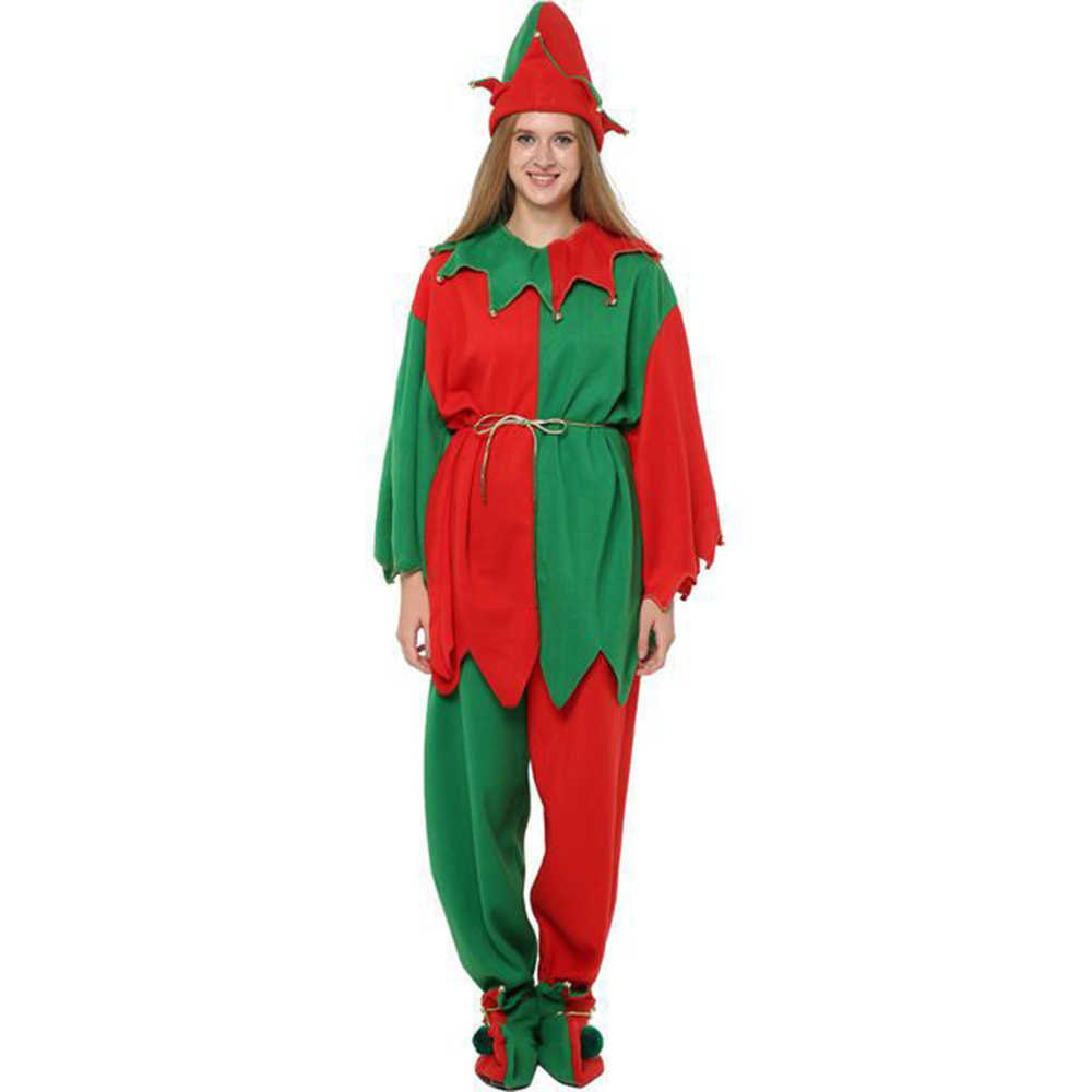 Adult Women Green Elf Hallowee - Elf Costume Christmas ulasan dan harga