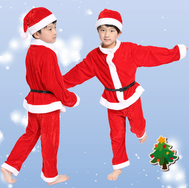 New Year Kids Santa Claus Cost - Elf Costume Christmas ulasan dan harga
